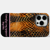 Kleurrijke slangenhuiden show natuur kunst Case-Mate iPhone case (Achterkant (horizontaal))