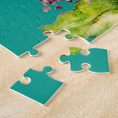 Kleurrijke sleutelbloemen Mooie bloem lente gepers Legpuzzel (Zijkant)