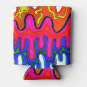 Kleurrijke slijm Koelbox Blikjeskoeler (Voorkant)