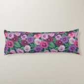 Kleurrijke slipjes op donkergroen blauw lichaamskussen (Achterkant)