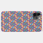 Kleurrijke smartphonehoes met abstract geometrisch Case-Mate iPhone case (Achterkant (horizontaal))