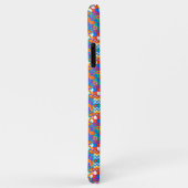 Kleurrijke smartphonehoes met abstract geometrisch Case-Mate iPhone case (Achterkant/rechts)