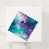 Kleurrijke Smoke Art Gift Labels (In situ)