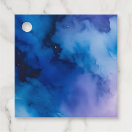 Kleurrijke Smoke Art Gift Labels