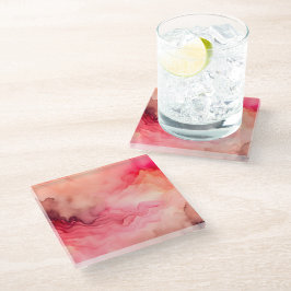 Kleurrijke Smoke Art Glass Onderzetter Glazen Onderzetter