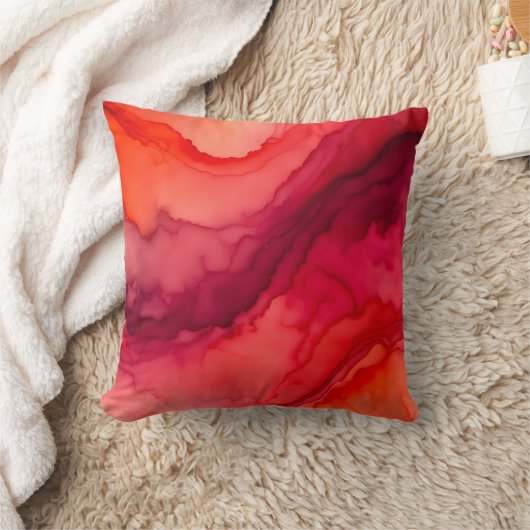 Kleurrijke Smoke Art Square Sierkussen (Deken)