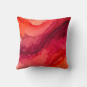 Kleurrijke Smoke Art Square Sierkussen (Achterkant)