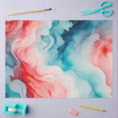 Kleurrijke Smoke Art Tissue Paper Tissuepapier (Craft)
