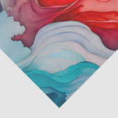 Kleurrijke Smoke Art Tissue Paper Tissuepapier (Detail)