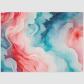 Kleurrijke Smoke Art Tissue Paper Tissuepapier (Voorkant)