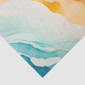 Kleurrijke Smoke Art Tissue Paper Tissuepapier (Detail)