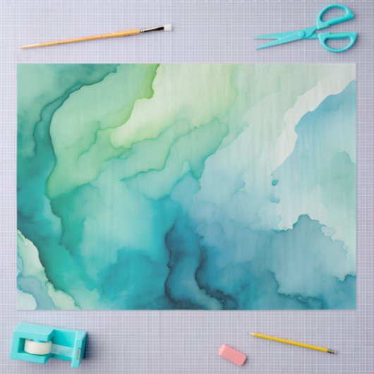 Kleurrijke Smoke Art Tissue Paper Tissuepapier (Craft)
