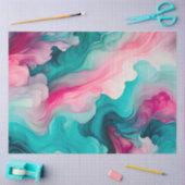Kleurrijke Smoke Art Tissue Paper Tissuepapier (Craft)
