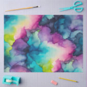 Kleurrijke Smoke Art Tissue Paper Tissuepapier (Craft)