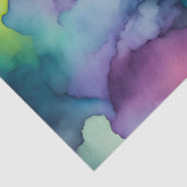 Kleurrijke Smoke Art Tissue Paper Tissuepapier (Detail)