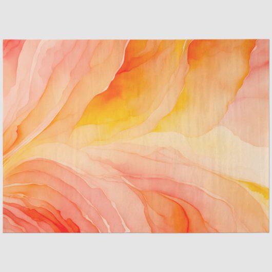 Kleurrijke Smoke Art Tissue Paper Tissuepapier (Voorkant)