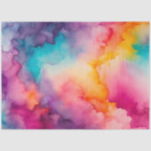 Kleurrijke Smoke Art Tissue Paper Tissuepapier (Voorkant)