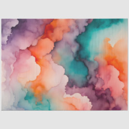 Kleurrijke Smoke Art Tissue Paper Tissuepapier