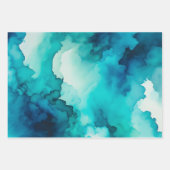 Kleurrijke Smoke Art Wrapping Paper Sheets (Voorkant)