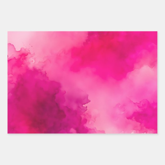 Kleurrijke Smoke Art Wrapping Paper Sheets (Voorkant 2)