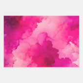 Kleurrijke Smoke Art Wrapping Paper Sheets (Voorkant)