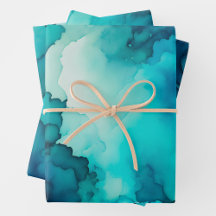 Kleurrijke Smoke Art Wrapping Paper Sheets