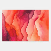 Kleurrijke Smoke Art Wrapping Paper Sheets (Voorkant 3)