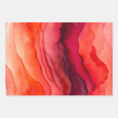 Kleurrijke Smoke Art Wrapping Paper Sheets (Voorkant 2)