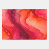 Kleurrijke Smoke Art Wrapping Paper Sheets (Voorkant)