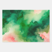 Kleurrijke Smoke Art Wrapping Paper Sheets (Voorkant 3)