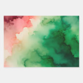 Kleurrijke Smoke Art Wrapping Paper Sheets (Voorkant 2)