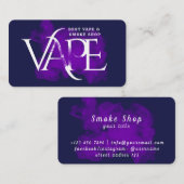 Kleurrijke Smoke Shop Vape Shop Visitekaartje (Voorkant / Achterkant)