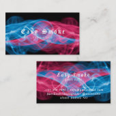 Kleurrijke Smoke Vape Shop Visitekaartje (Voorkant / Achterkant)