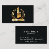 Kleurrijke Smoke Vape Shop Visitekaartje (Voorkant / Achterkant)