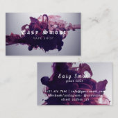 Kleurrijke Smoke Vape Shop Visitekaartje (Voorkant / Achterkant)