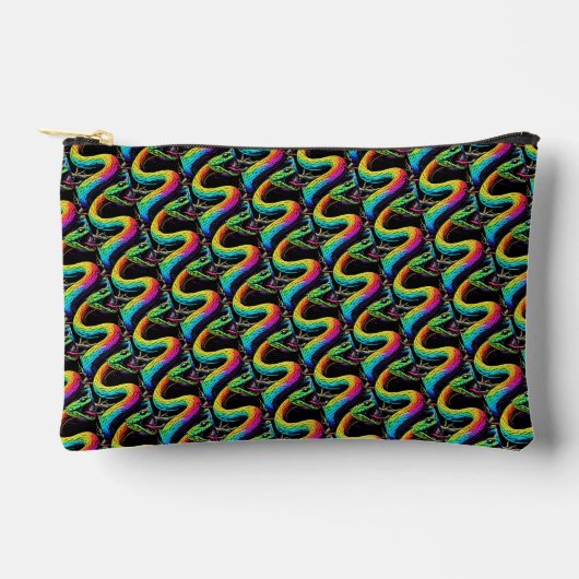 Kleurrijke Snake illustratie Etui (Voorkant)