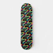 Kleurrijke Snake illustratie Persoonlijk Skateboard (Voorkant)