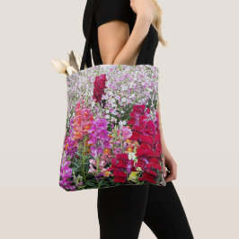 Kleurrijke Snapdragon Tuin Bloemen Tote Bag