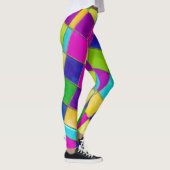Kleurrijke Snazzy Leggins Stainglass Leggings (Rechts)