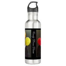 Kleurrijke Snoep Lover's Photo Water Bottle