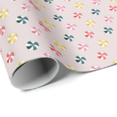 Kleurrijke Snoep Polka Dots Cadeaupapier (Rol Hoek)