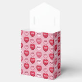 kleurrijke snoep Valentijnsdag hart patroon Bedankdoosjes (Geopend)