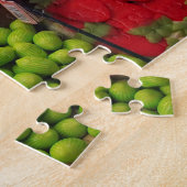 Kleurrijke snoep zoete shop legpuzzel (Zijkant)