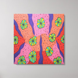 Kleurrijke Snoepjes Abstracte Art Print