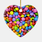 Kleurrijke Snoepjes artikelen Keramisch Ornament (Achterkant)