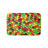 Kleurrijke snoepjes badmat (Voorkant)