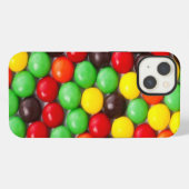 Kleurrijke snoepjes iPhone hoesje (Achterkant horizontaal)