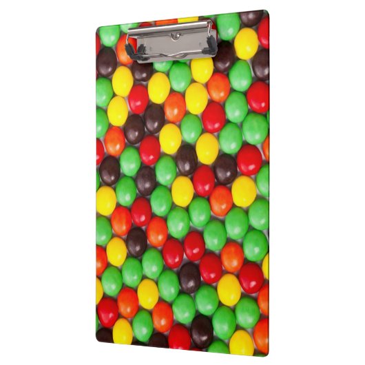 Kleurrijke snoepjes klembord (Links)