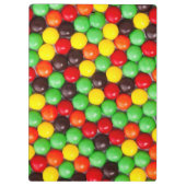 Kleurrijke snoepjes klembord (Achterkant)