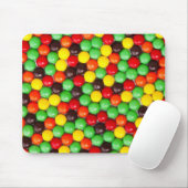 Kleurrijke snoepjes muismat (Met muis)